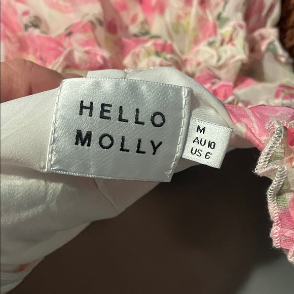 Hello Molly Pink Floral Mini Dress - Picture 10 of 11